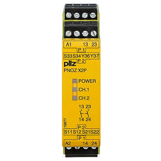777303 New PILZ PNOZ X2P 24VACDC 2n/o